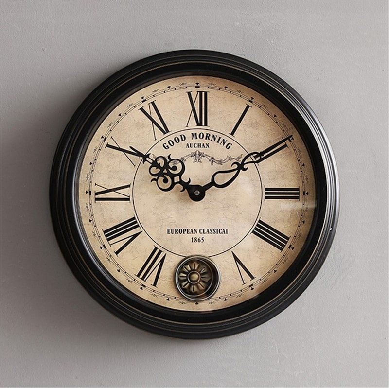 đồng hồ treo tường vintage - 4