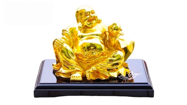 Tượng Phật Di Lặc Mạ Vàng - 1