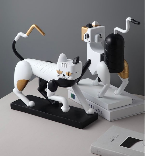 Cặp Mèo Robot Decor - 2