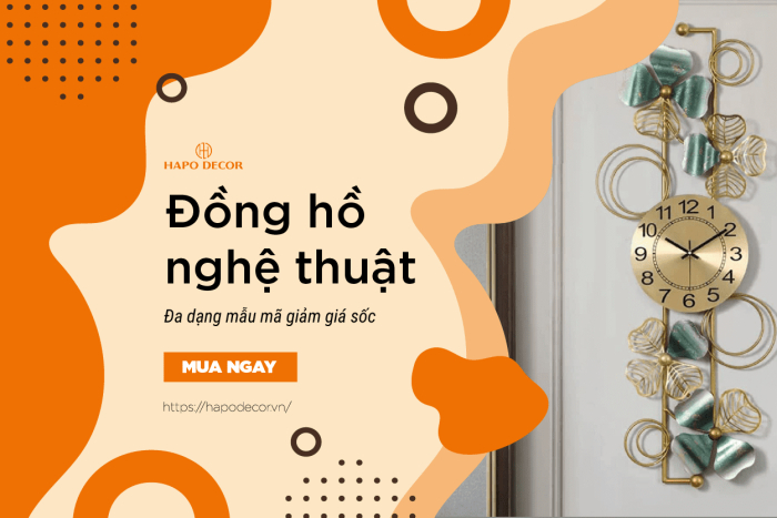  Top 10 Cửa Hàng Bán Đồng Hồ Treo Tường Trang Trí Tại Hà Nội
