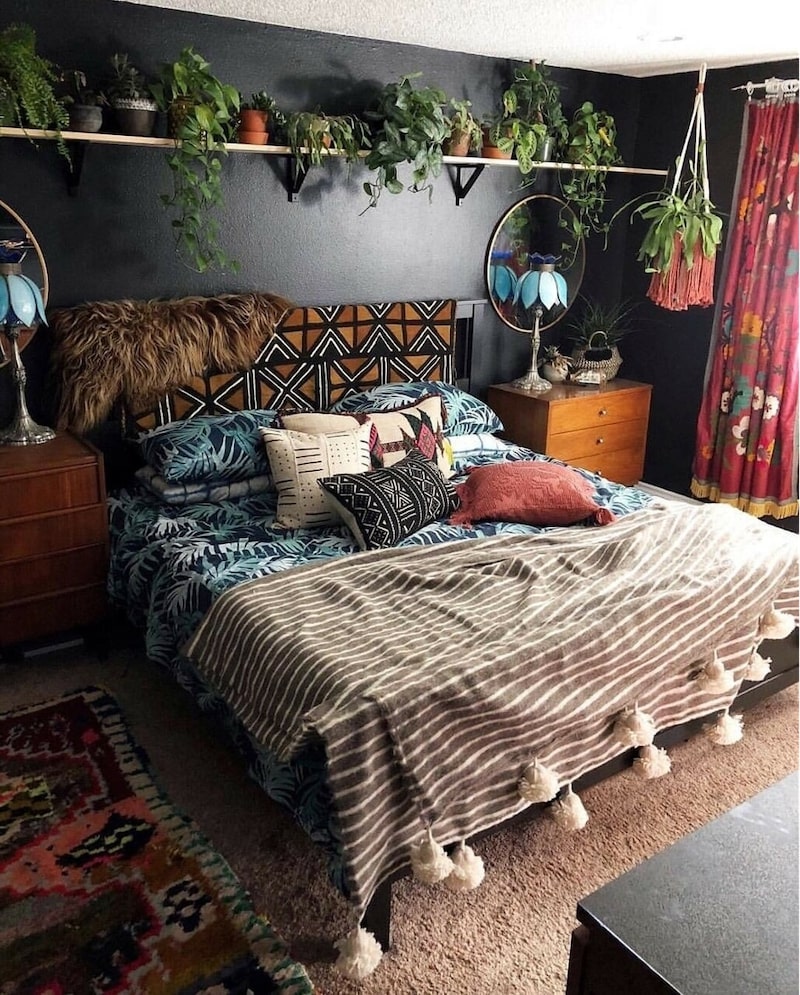 trang trí phòng ngủ kiểu vintage - 5