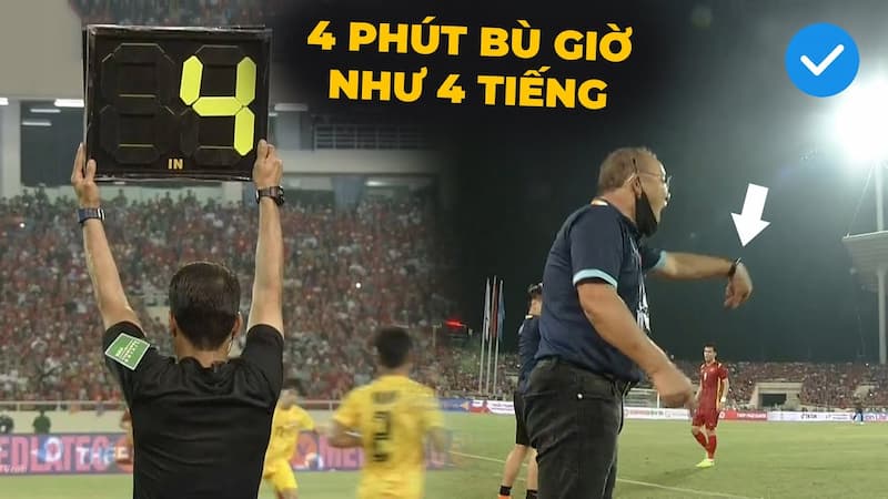 Cách Tính Bù Giờ Trong Bóng Đá Chính Xác Từng Giây