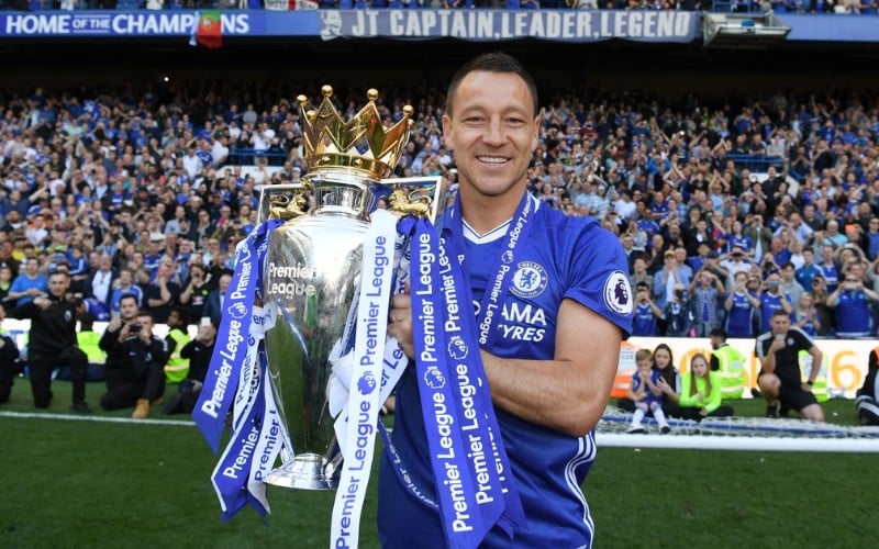 John Terry huyền thoại vĩ đại nhất Chelsea